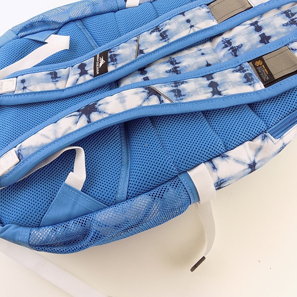 HIGH SIERRA $98 Blue Backpack UNISEX BAG - Picture 5 of 8